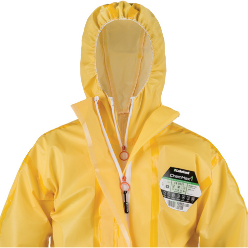ChemMax&reg; 1 Coveralls, Polyethylene/Polypropylene, 4X-Large, Yellow Sécurité Médic