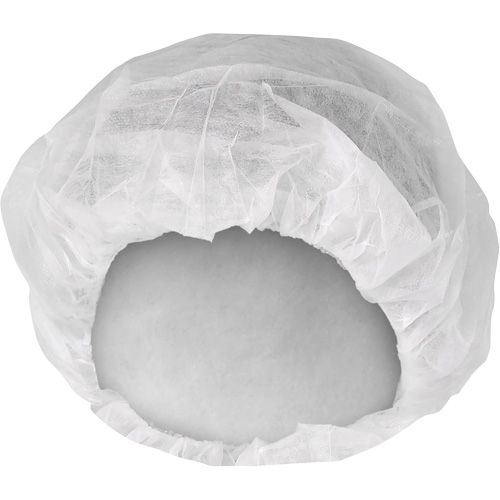 Bonnets bouffants &agrave; usage l&eacute;ger KleenGuard A10, SMMMS, 21", Blanc Sécurité Médic