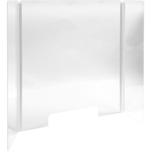 Barri&egrave;re de protection pour comptoir, 24-3/8" la x 31-3/4" h Sécurité Médic
