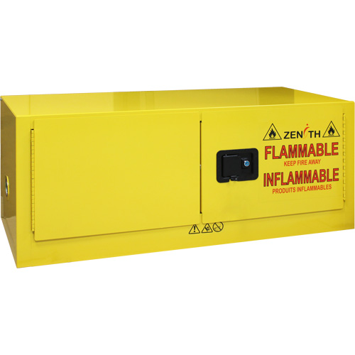 Flammable Storage Cabinet, 12 gal., 2 Door, 43" W x 18" H x 18" D Sécurité Médic