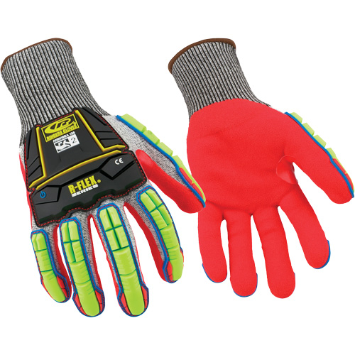 Gants r&eacute;sistants aux coupures 065, Taille T-petit/7, Calibre 13, Rev&ecirc;tement Nitrile, Enveloppe en PEHP, ANSI/ISEA 105 niveau 4 Sécurité Médic