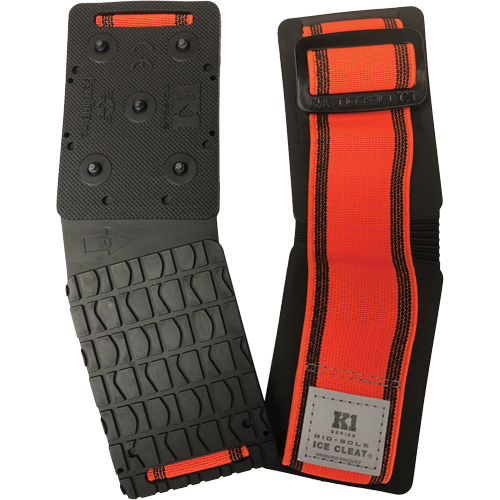 Crampons &agrave; glace minces mi-semelles, Carbure de tungst&egrave;ne, Traction Crampon, Taille unique Sécurité Médic