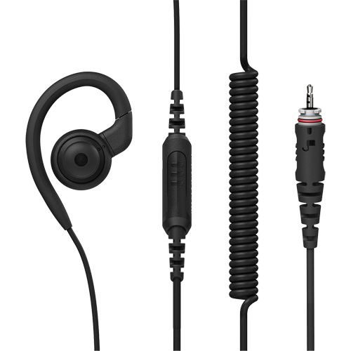 CLPE Series In-Line PTT Earpiece with Standard Cord Sécurité Médic