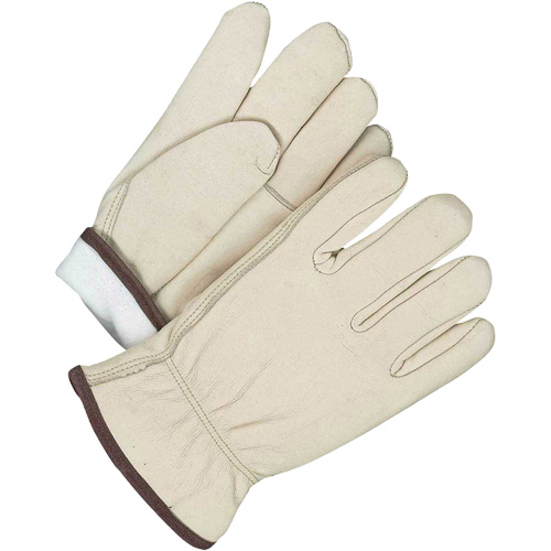 Gants de conducteur isol&eacute;s traditionnels, 13, Paume en Cuir fleur de vache, Thinsulate Sécurité Médic