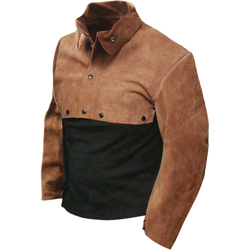 Standard Grade Leather Cape Sleeve, 2X-Large, Brown Sécurité Médic