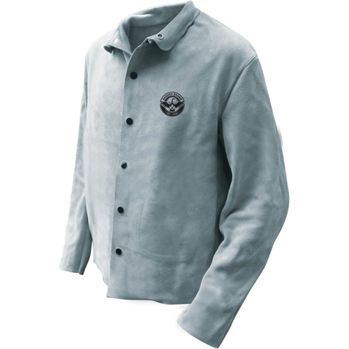 Welder Jacket, Leather, 5X-Large, Grey Sécurité Médic