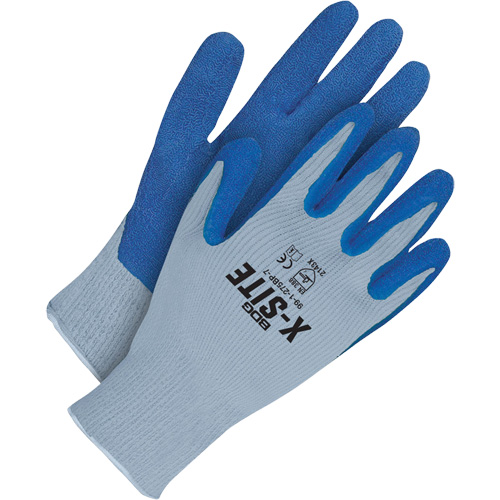 Gants X-Site, 6, R&ecirc;vetement Latex, Enveloppe en Polyester/Coton Sécurité Médic