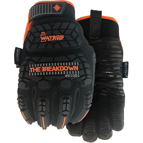 Gants de travail r&eacute;sistants aux coupures The Breakdown, Taille Petit, Enveloppe en Aramide/Polyester/Acier inoxydable, ASTM ANSI niveau A5 Sécurité Médic