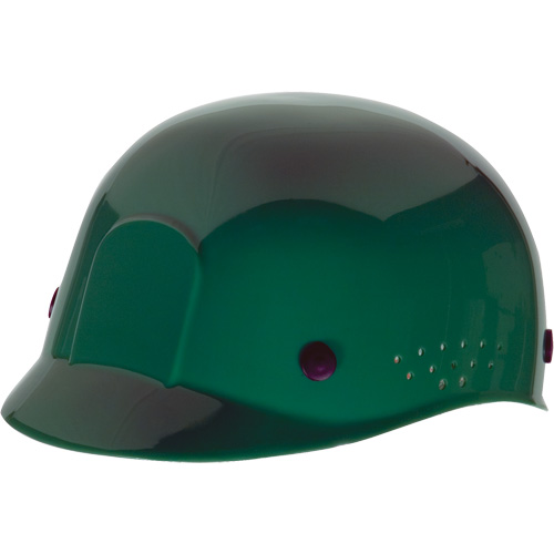 Casque antichocs, Suspension &agrave; douille, Vert Sécurité Médic