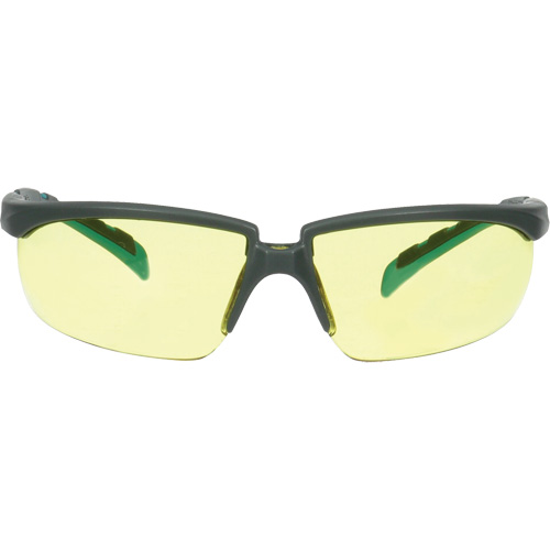 Solus 2000 Series Safety Glasses, Amber Lens, Anti-Fog/Anti-Scratch, ANSI Z87+ Sécurité Médic