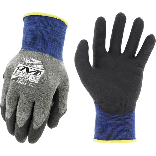 SpeedKnit Insulated Gloves, Size Medium/8, 15 Gauge, Bi-Polymer Coated, Nylon/Acrylic Shell, EN 388 Level 1 Sécurité Médic