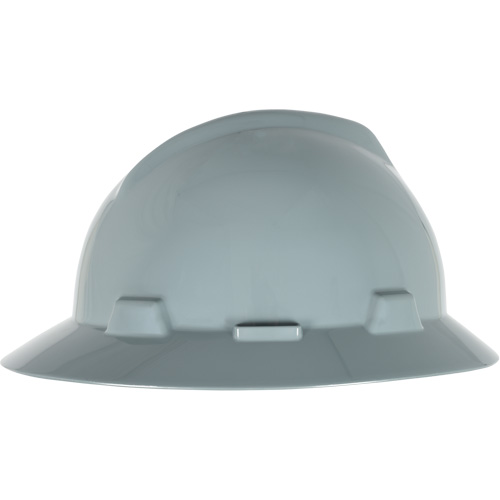 Casque de s&eacute;curit&eacute; &agrave; fente et bordure compl&egrave;te V-Gard, R&eacute;pond aux normes CSA type 1, Suspension Glissement rapide, Non ventil&eacute; Sécurité Médic