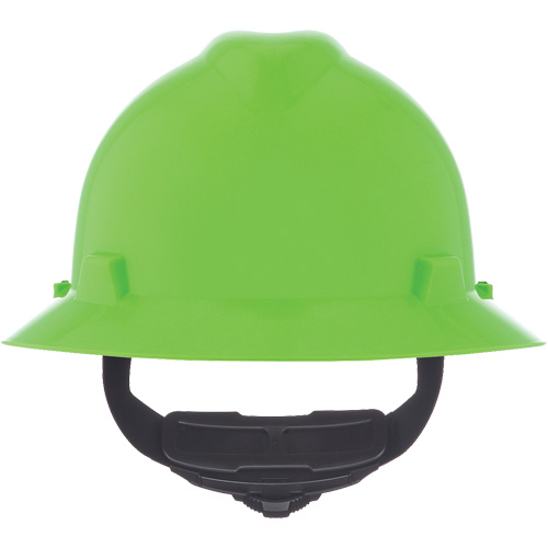 V-Gard&reg; Slotted Full-Brim Hardhat, Meets CSA Type 1, Ratchet Suspension, Non-Vented Sécurité Médic