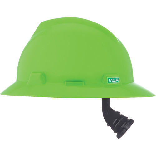 V-Gard&reg; Slotted Full-Brim Hardhat, Meets CSA Type 1, Ratchet Suspension, Non-Vented Sécurité Médic