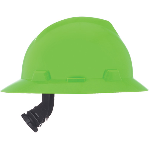 V-Gard&reg; Slotted Full-Brim Hardhat, Meets CSA Type 1, Ratchet Suspension, Non-Vented Sécurité Médic