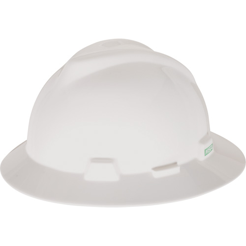 V-Gard&reg; Slotted Full-Brim Hardhat, Pinlock Suspension, Non-Vented Sécurité Médic