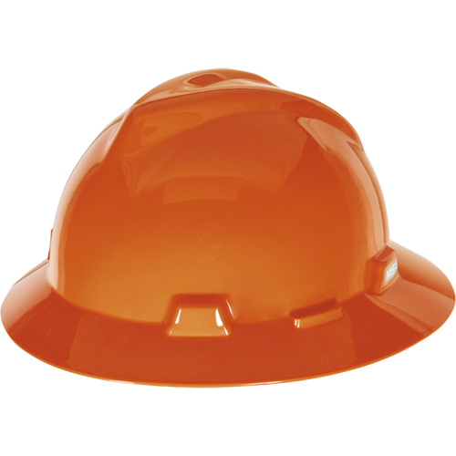 V-Gard&reg; Slotted Full-Brim Hardhat, Pinlock Suspension, Non-Vented Sécurité Médic