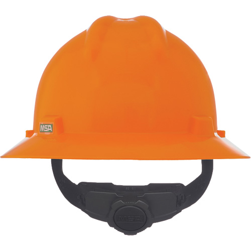 Casque de s&eacute;curit&eacute; &agrave; fente et bordure compl&egrave;te V-Gard, R&eacute;pond aux normes CSA type 1, Suspension Rochet, Non ventil&eacute; Sécurité Médic