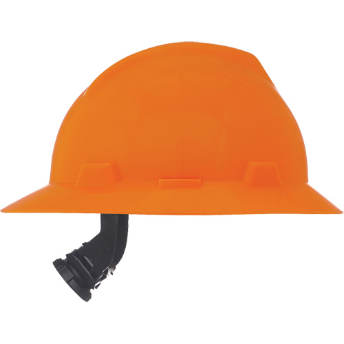 Casque de s&eacute;curit&eacute; &agrave; fente et bordure compl&egrave;te V-Gard, R&eacute;pond aux normes CSA type 1, Suspension Rochet, Non ventil&eacute; Sécurité Médic