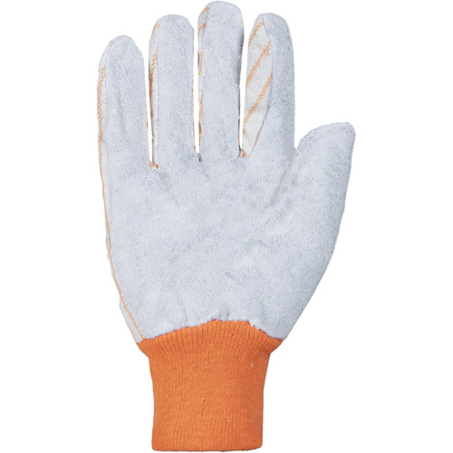 Endura&reg; Leather Palm Gloves, Large, Split Leather Palm Sécurité Médic