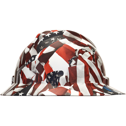V-Gard&reg; Hydro Dip Full Brim Hard Hat, Meets CSA Type 1, Ratchet Suspension, Non-Vented Sécurité Médic