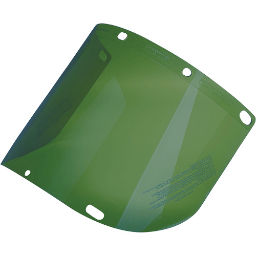 &eacute;cran facial form&eacute; Dynamic, Polycarbonate, Teinte Vert Sécurité Médic
