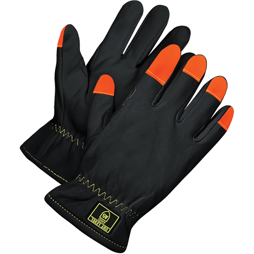 Deny Driver's Gloves, 3X-Large, Grain Goatskin Palm Sécurité Médic
