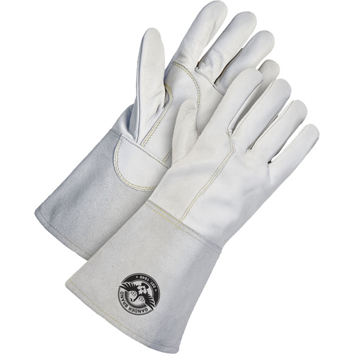 TIG Welder's Gloves, Split Goatskin, Size Large Sécurité Médic