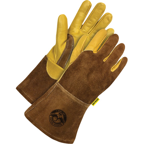 Welder's Gloves, Grain Cowhide, Size 2X-Large Sécurité Médic