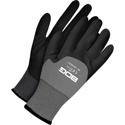 Gants enduits X-Site, 6, R&ecirc;vetement Nitrile, Calibre 15, Enveloppe en Nylon/Spand Sécurité Médic