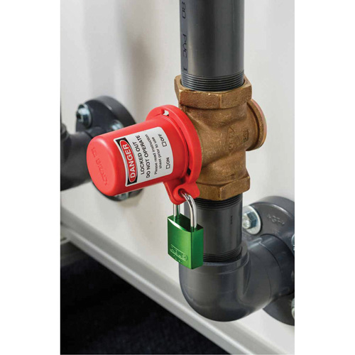 Drinking Fountain Safety Cover & Plug Valve Lockout, Valve/Water Tap Kit Sécurité Médic