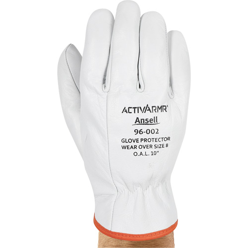 96-002 Low Voltage Leather Protector Gloves, Size 7, 10" L Sécurité Médic