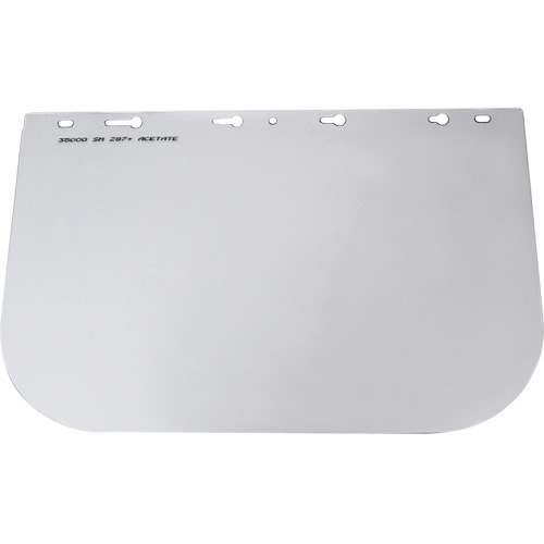 390 Series Replacement Faceshield, Acetate, Clear Tint Sécurité Médic