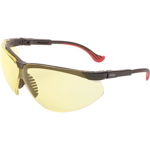 Uvex HydroShield&reg; Genesis&reg; XC Safety Glasses, Amber Lens, Anti-Fog/Anti-Scratch, ANSI Z87+/Meets/Exceeds CSA Z94.3 Sécurité Médic