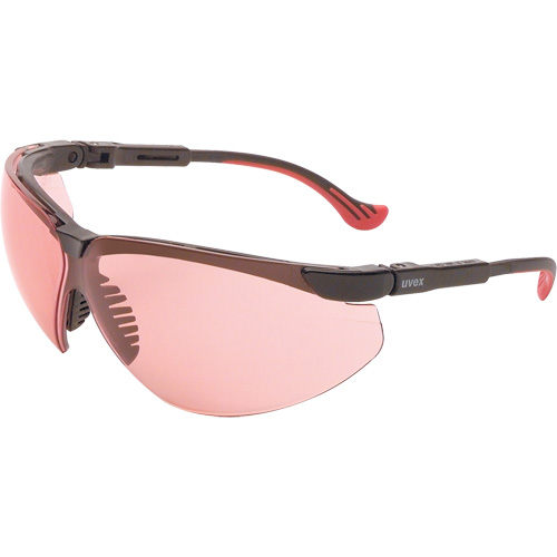 Uvex HydroShield&reg; Genesis&reg; XC Safety Glasses, SCT-Vermillion Lens, Anti-Fog/Anti-Scratch, ANSI Z87+/Meets/Exceeds CSA Z94.3 Sécurité Médic
