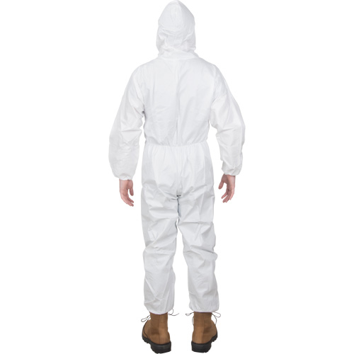 Premium Hooded Coveralls, 4X-Large, White, Microporous Sécurité Médic