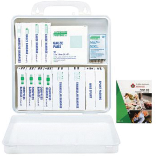 Trousse de premiers soins de travailleur isol&eacute; pour camion, R&eacute;pond &agrave; la norme CSA Z1220-17 type 1 individuelle, Personnel (1 travailleur) Sécurité Médic