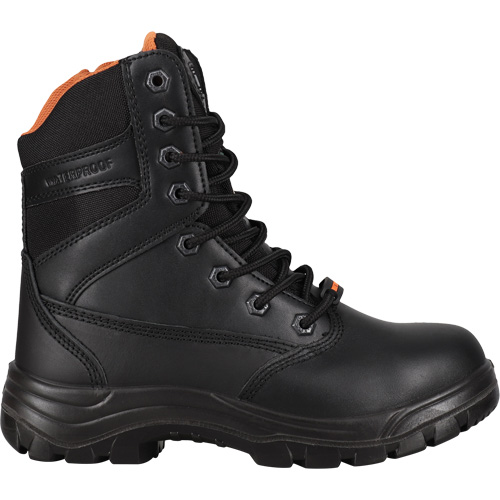 Safety Boots, Leather, Steel Toe, Size 6, Impermeable Sécurité Médic