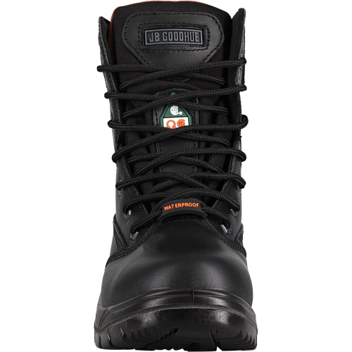 Safety Boots, Leather, Steel Toe, Size 6, Impermeable Sécurité Médic
