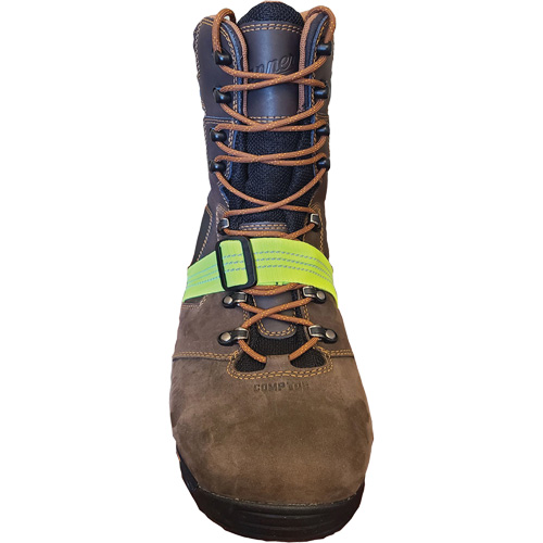 Midcleat&reg; Traction Device with FR Strap, Brass, Stud Traction, One Size Sécurité Médic