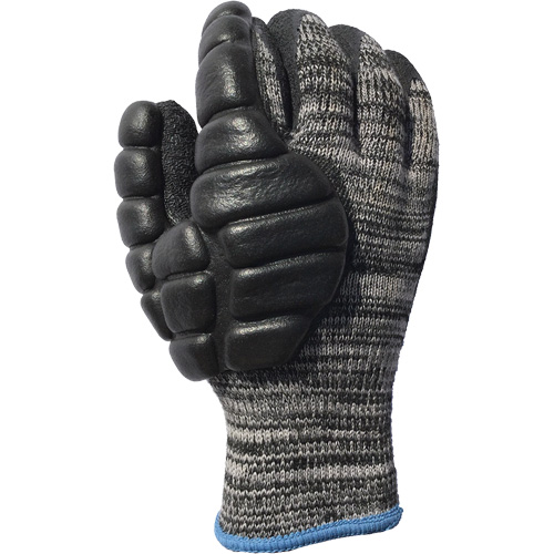 Gants antichocs enduits pour le martelage, 8/Moyen, Paume en Synth&eacute;tique, Poignet &eacute;lastique Sécurité Médic