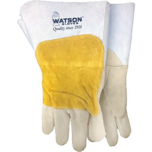 Mad Cow Welding Gloves, Grain Cowhide, Size Large Sécurité Médic
