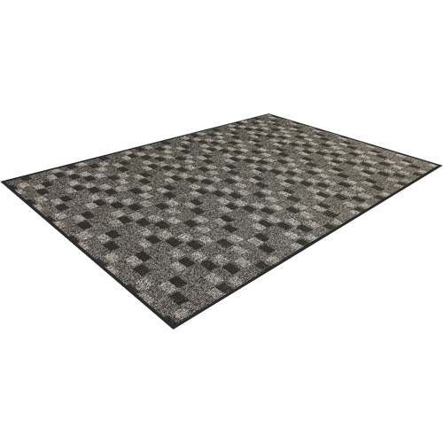 Terra Nova Classic Entrance Mat, Wiper, 4' x 6' x 5/16", Charcoal Sécurité Médic