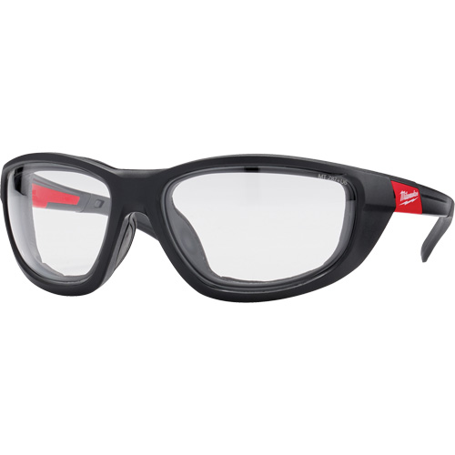 Lunettes de s&eacute;curit&eacute; performantes avec joint, Lentille Transparent, Antibu&eacute;e/Anti-&eacute;gratignures, ANSI Z87+/R&eacute;pond ou surpasse la norme CSA Z94.3 Sécurité Médic
