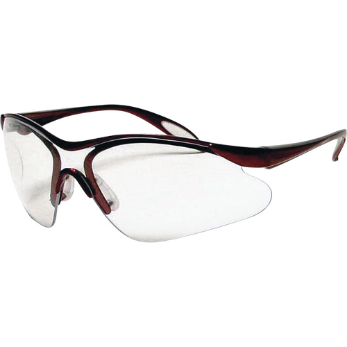 Miranda Safety Glasses, Clear Lens, Anti-Scratch, Meets/Exceeds CSA Z94.3 Sécurité Médic