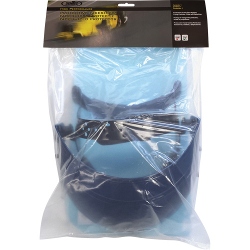 &eacute;cran facial Valuguard, Polyester, Suspension Rochet Sécurité Médic