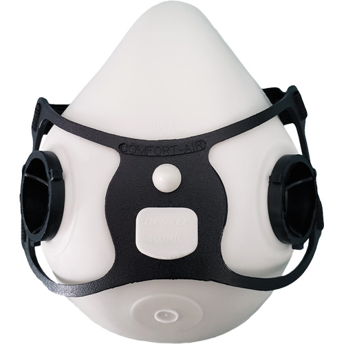 Comfort-Air&reg; 400Nx Half Mask without Exhalation Valve, Elastomer/Rubber, Small/Medium Sécurité Médic