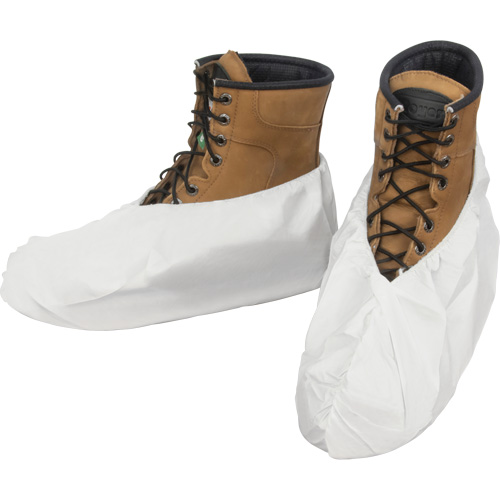 Shoe Covers, One Size, Microporous, White Sécurité Médic