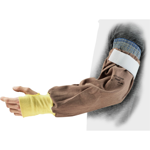 ActivArmr&reg; 59-406 Welding Sleeve, 22" L, Brown Sécurité Médic
