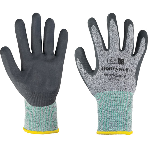 Gants de protection contre les coupures WorkEasy, Taille 6/T-petit, Calibre 13, Rev&ecirc;tement Mousse de nitrile, Enveloppe en PEHP/Fibre de verre, ASTM ANSI niveau A3/EN 388 niveau C Sécurité Médic